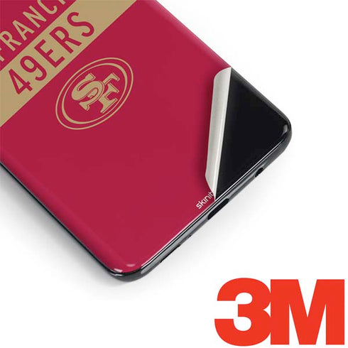 NFL San Francisco 49ers Red Performance Series Galaxy S9 Plus Skin