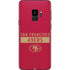 NFL San Francisco 49ers Red Performance Series Galaxy S9 Skin