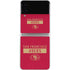 NFL San Francisco 49ers Red Performance Series Galaxy Z Flip3 5G Skin