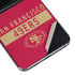 NFL San Francisco 49ers Red Performance Series Galaxy Z Flip5 5G Skin