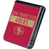 NFL San Francisco 49ers Red Performance Series Galaxy Z Flip5 5G Skin
