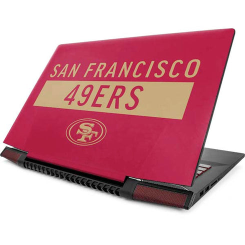 NFL San Francisco 49ers Red Performance Series Lenovo IdeaPad Skin