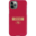 NFL San Francisco 49ers Red Performance Series iPhone 11 Pro Lite Case