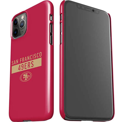 NFL San Francisco 49ers Red Performance Series iPhone 11 Pro Lite Case