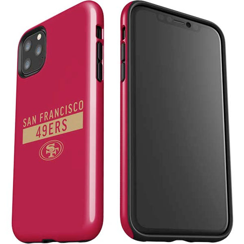 NFL San Francisco 49ers Red Performance Series iPhone 11 Pro Max Impact Case