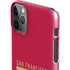 NFL San Francisco 49ers Red Performance Series iPhone 11 Pro Max Lite Case