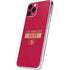 NFL San Francisco 49ers Red Performance Series iPhone 11 Pro Skin