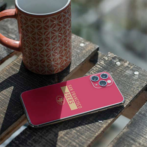 NFL San Francisco 49ers Red Performance Series iPhone 11 Pro Skin