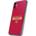 NFL San Francisco 49ers Red Performance Series iPhone 11 Skin