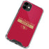 NFL San Francisco 49ers Red Performance Series iPhone 12 Clear Case