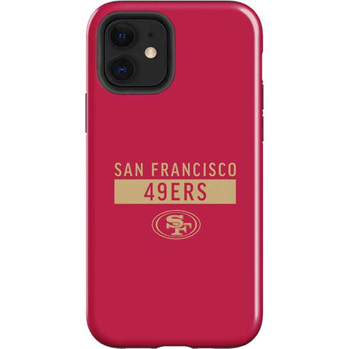 NFL San Francisco 49ers Red Performance Series iPhone 12 Impact Case