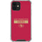 NFL San Francisco 49ers Red Performance Series iPhone 12 Mini Clear Case
