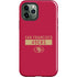 NFL San Francisco 49ers Red Performance Series iPhone 12 Pro Impact Case