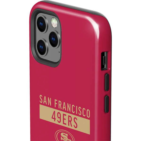 NFL San Francisco 49ers Red Performance Series iPhone 12 Pro Impact Case