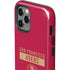 NFL San Francisco 49ers Red Performance Series iPhone 12 Pro Impact Case