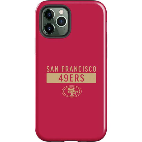 NFL San Francisco 49ers Red Performance Series iPhone 12 Pro Max Impact Case