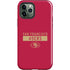 NFL San Francisco 49ers Red Performance Series iPhone 12 Pro Max Impact Case