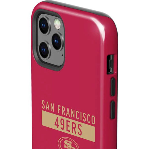 NFL San Francisco 49ers Red Performance Series iPhone 12 Pro Max Impact Case