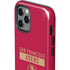 NFL San Francisco 49ers Red Performance Series iPhone 12 Pro Max Impact Case