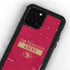 NFL San Francisco 49ers Red Performance Series iPhone 12 Pro Waterproof Case