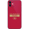 NFL San Francisco 49ers Red Performance Series iPhone 12 Skin