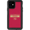 NFL San Francisco 49ers Red Performance Series iPhone 12 Waterproof Case