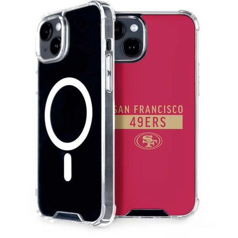 NFL San Francisco 49ers Red Performance Series iPhone 13 MagSafe Case