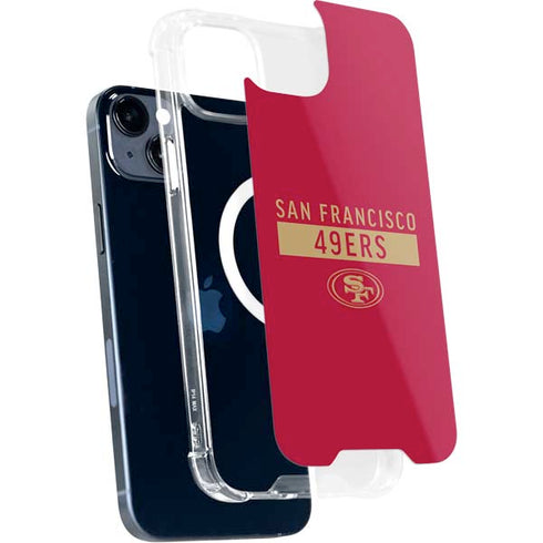 NFL San Francisco 49ers Red Performance Series iPhone 13 MagSafe Case