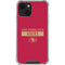 NFL San Francisco 49ers Red Performance Series iPhone 13 Mini Clear Case