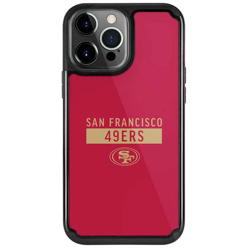 NFL San Francisco 49ers Red Performance Series iPhone 13 Pro Cargo Case