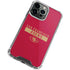 NFL San Francisco 49ers Red Performance Series iPhone 13 Pro Clear Case