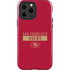 NFL San Francisco 49ers Red Performance Series iPhone 13 Pro Max Impact Case