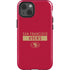 NFL San Francisco 49ers Red Performance Series iPhone 15 Impact Case