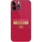 NFL San Francisco 49ers Red Performance Series iPhone 14 Pro Max Skin