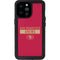 NFL San Francisco 49ers Red Performance Series iPhone 14 Pro Max Waterproof Case