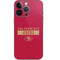 NFL San Francisco 49ers Red Performance Series iPhone 14 Pro Skin