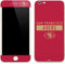 NFL San Francisco 49ers Red Performance Series iPhone 6/6s Plus Skin