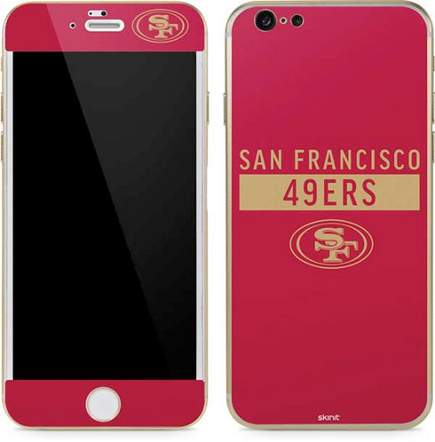 NFL San Francisco 49ers Red Performance Series iPhone 6/6s Skin