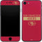 NFL San Francisco 49ers Red Performance Series iPhone 7 Skin