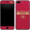NFL San Francisco 49ers Red Performance Series iPhone 8 Plus Skin