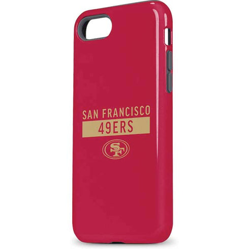 NFL San Francisco 49ers Red Performance Series iPhone 8 Pro Case