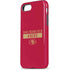 NFL San Francisco 49ers Red Performance Series iPhone 8 Pro Case
