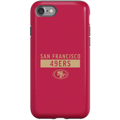 NFL San Francisco 49ers Red Performance Series iPhone SE (2nd & 3rd Gen) Pro Case