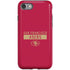 NFL San Francisco 49ers Red Performance Series iPhone SE (2nd & 3rd Gen) Pro Case