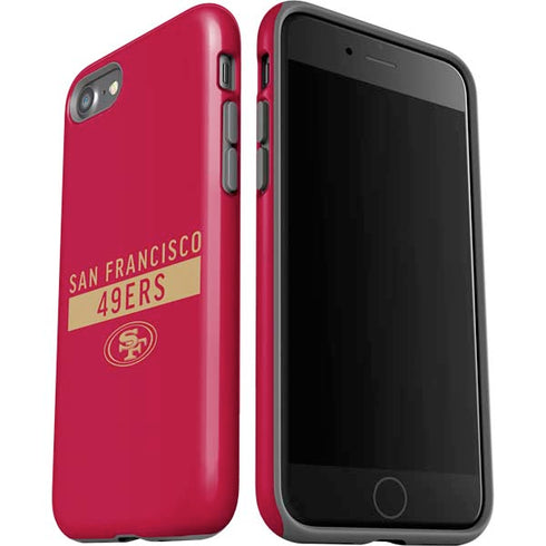 NFL San Francisco 49ers Red Performance Series iPhone SE (2nd & 3rd Gen) Pro Case