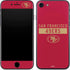 NFL San Francisco 49ers Red Performance Series iPhone SE (2nd & 3rd Gen) Skin