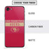 NFL San Francisco 49ers Red Performance Series iPhone SE (2nd & 3rd Gen) Skin