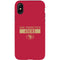 NFL San Francisco 49ers Red Performance Series iPhone X Pro Case