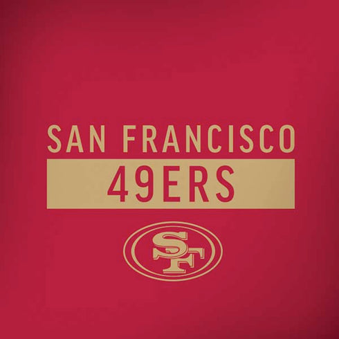 NFL San Francisco 49ers Red Performance Series iPhone X Skin