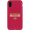 NFL San Francisco 49ers Red Performance Series iPhone XR Pro Case